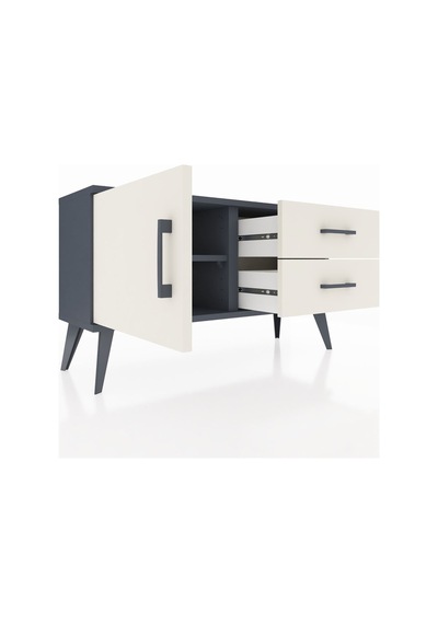 Arges Şifonyer Tek Raflı 2 Çekmeceli Tek Kapaklı 88x30x48 Antrasit-aytaşı Aytaşı Arges Şifonyer Tek Raflı 2 Çekmeceli Tek Kapaklı 88x30x48 Antrasit-aytaşı Aytaşı