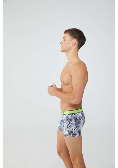 U.S. Polo Assn. Erkek Baskılı-Gri 2'Li Boxer 80479 Gri