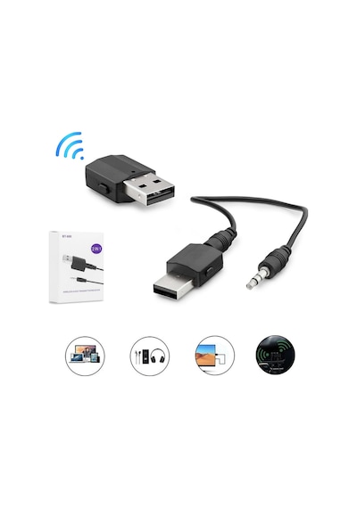Receiver Transmıtter Verici Alıcı Kablosuz Bluetooth 5.0 2In1 Pıx