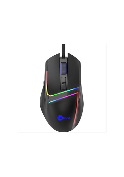Lenovo Lecoo Ms106 Usb+kablolu 3200dpı+7 Tuşlu Rgb Aydınlatmalı Gaming Mouse -