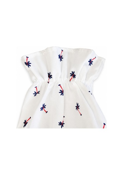 Angel&co. Girls Clothing Kız Çocuk Müsln Etek-pamuk Poplin Gömlek Takım Beyaz Beyaz