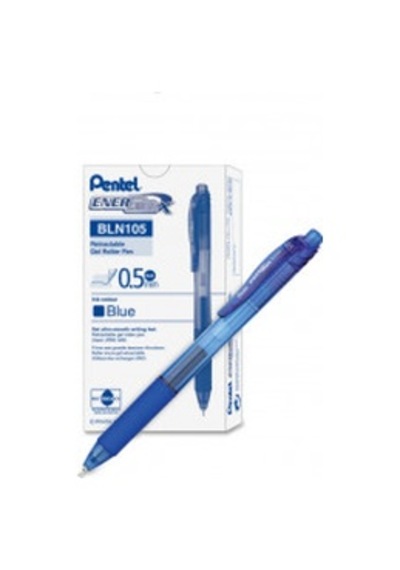 Energel Likit Gel Kalem Bln105 Mavi 12'adet Çok Renkli