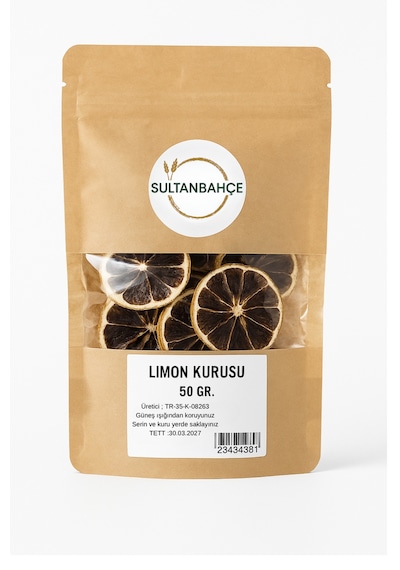 Doğal Limon Kurusu 50 Gr - Katkısız - Koruyucuz - Çay Ve Sunum İçin İdeal Diğer