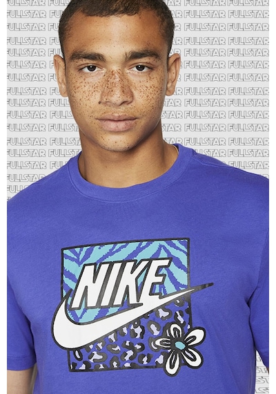 Nike Sportswear High Summer Graphic Short Sleeve Tee Purple Mor Unisex Tişört Mor
