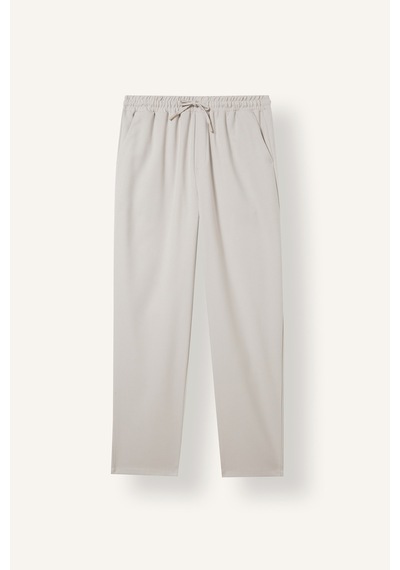 Defacto Relaxed Fit Rahat Kalıp Normal Bel Boru Paça Pantolon H1048ax26wnbg766 Bej-bg766