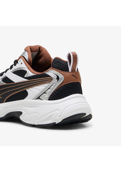 Puma Morphic Metallic Wns Kadın Siyah Spor Ayakkabı Düz 397298 Siyah