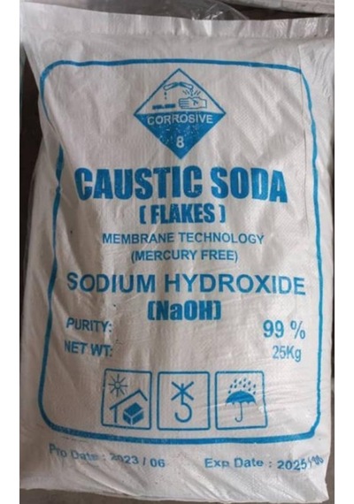 Kostik Soda Flake Payet Kostik Soda Lavabo Açıcı 25 KG