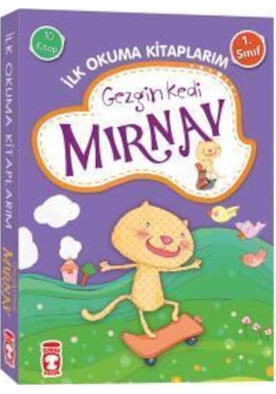 Timaş Çocuk Yayınları Gezgin Kedi Mırnav Ilk Okuma Kitaplarım Se