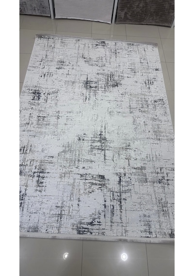 Safyün Halı Kadife Kf468 Gri 200 X 290 Renkli