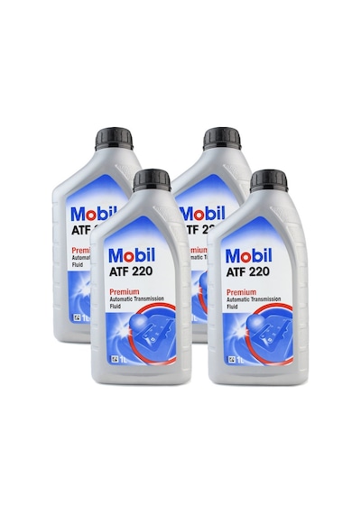 Mobil Atf 220 Kırmızı Şanzıman ve Direksiyon Yağı 4 x 1 L