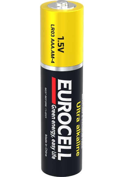 Eurocell- Aaa4 Lr03 1.5 V Ultra Alkalin Pil