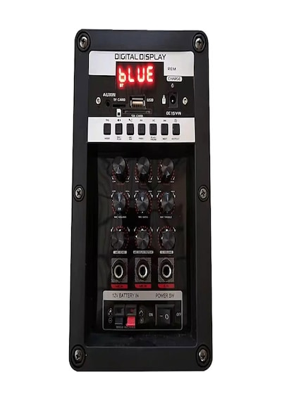Lt-908 Süper Bass Şarjlı Mikrofonlu Hoparlör Karaoke Sistemi 40 Watt Taşınabilir Parti Box