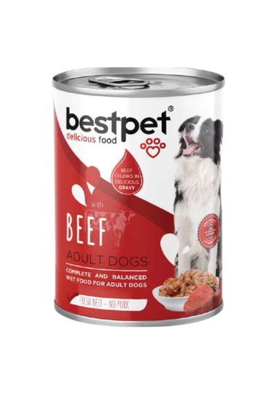 Bestpet Sığır Etli Yetişkin Köpek Konservesi 400gr
