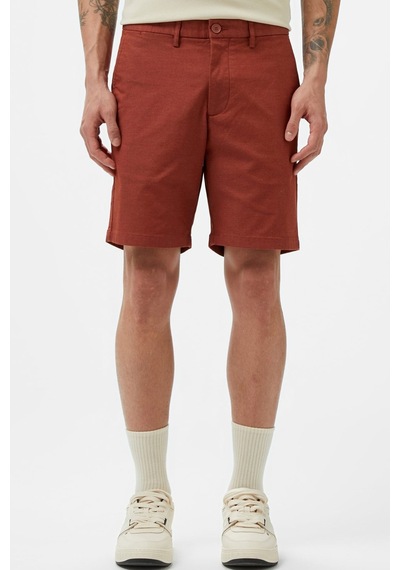 Lacoste Men's Slim Fit Bermuda Shorts Erkek Dar Kesim Pamuklu Bermuda Şort Kahverengi