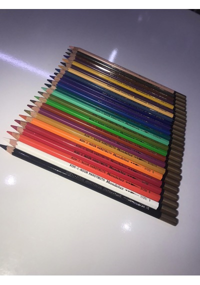 Kho-I-Noor Aqurella Colored Pencils 24 Lü