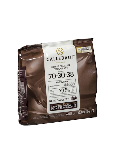 Callebaut %70 Bitter Çikolata 400g Pastacılık Kuvertürü 3'li Ekonomik Paket - 3 Adet Tarı