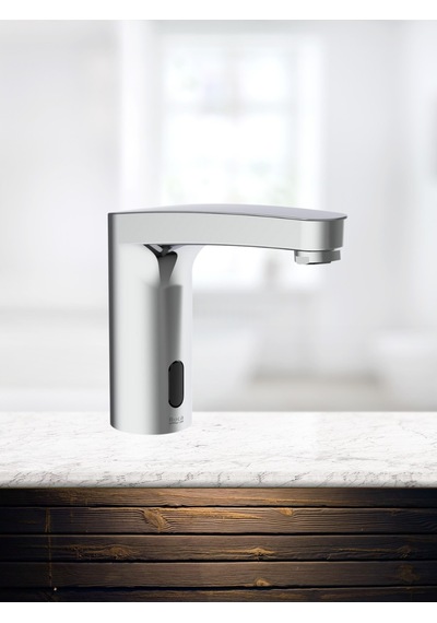 Roca Lavabo Bataryası, L70, Tek Su Girişli, Fotoselli, Krom, A5a5d09c00 Gri
