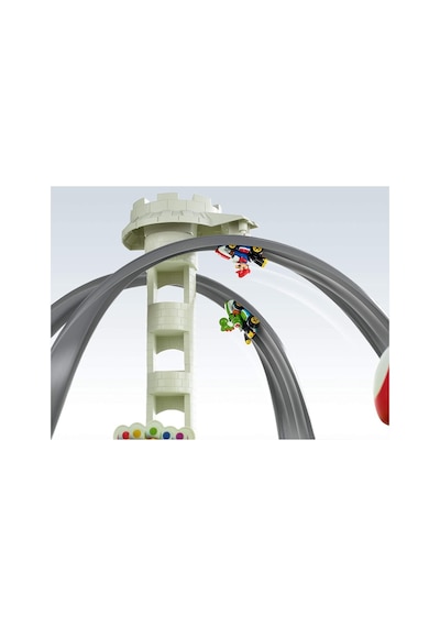 Hot Wheels Mario Kart Çılgın Dönüş Parkuru Yarış Seti. 1 64 Ölçek