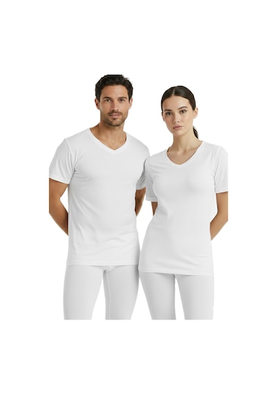 Blackspade Unisex Termal T-shirt 2. Seviye 1263 Beyaz