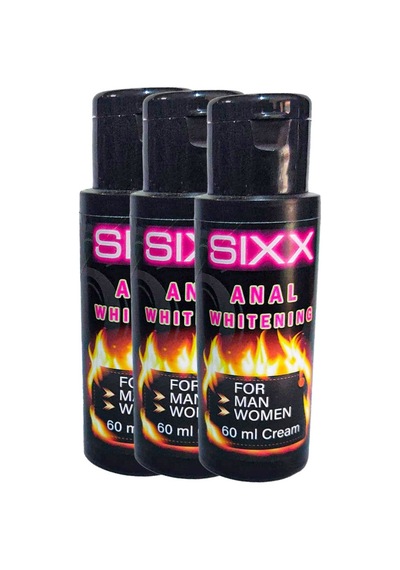 Sıxx Whiteningcream 3 Adet Analrenk Ton Değişştirme Bay Bayan 60 Ml