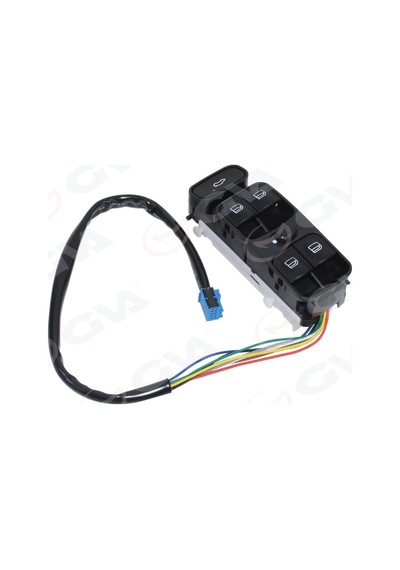 Gva 8099030 Cam Açmasalterı Ön Sol Siyah Mercedes C-class W203 S203 A20382106797167 -