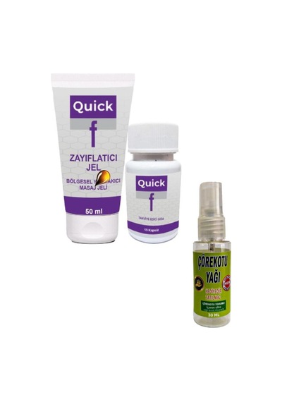 Süper Quickf Bakım Seti + Masaj Yağı 30 Ml
