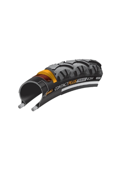 Contınental - Contact Plus Travel - 700 X 35c Dış Lastik Siyah 35-622 Çift 2 Adet