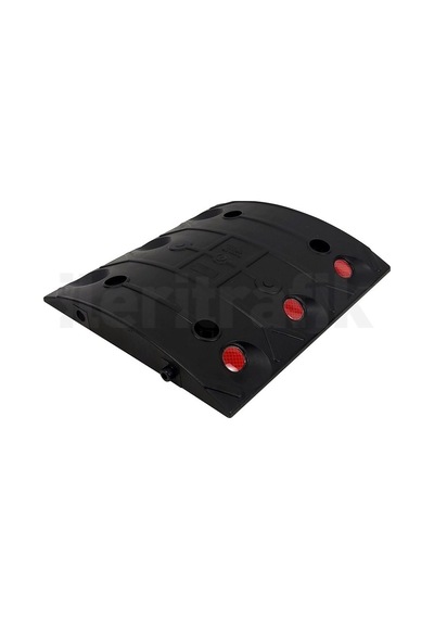 İleri Trafik Oval Hız Kesici Yol Kasisi 33 x 30 x 4 CM Siyah - 12102 YK SYH