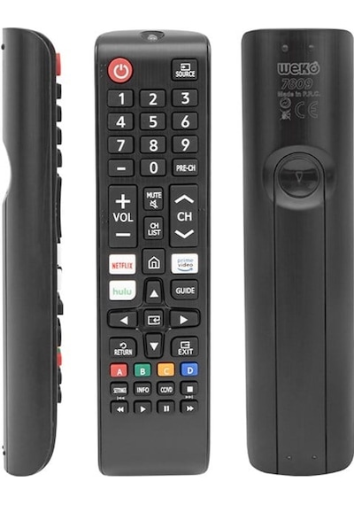 Samsung Uyumlu H01315a - Aa59 01180a- Bn59 01315a - Un5ruza - Ru710d Netflix-prime Video-hulu Tuşlu Lcd-led Tv Kumanda