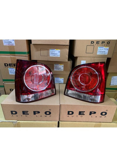 Vw Polo 2005-2009 Arası Depo Sağ Ve Sol Stop Lambası Takım 6q6945095ab / 6q6945096ab
