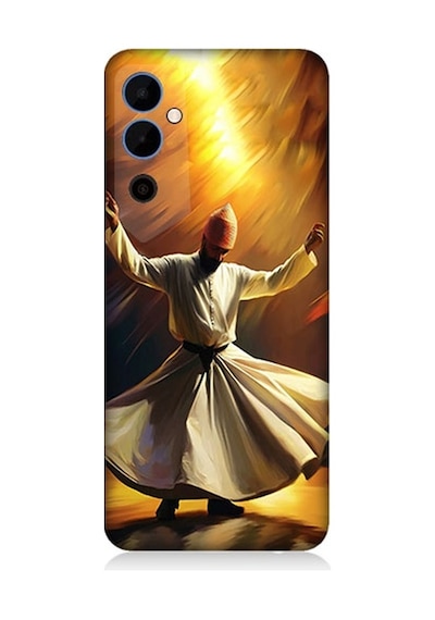 Tecno Pova Neo 2 Uyumlu Semazen Yapan Mevlevi Desenli Silikon Kılıf