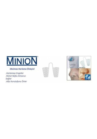Minion Oksimax Horlama Önleyici Burun Açıcı Uyku Aparatı, 10 Paket, Unisex