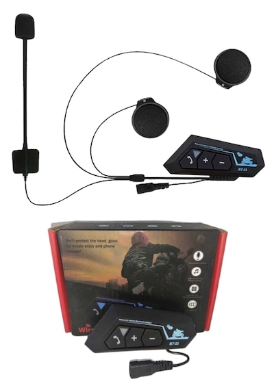 Yeni Nesil Dinleme Ve Konuşma Özellikli Intercom Kask Kulaklığı 5.0 Bluetooth 24137380
