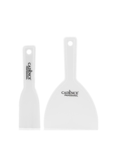 Rölyef Spatula 2'li Set Dar + Geniş