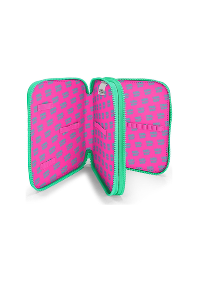 Coral High İki Karlı Organizer Kalemlik - Pembe Mor Gradyan, Kız Çocuk, Pembe Mor Gradyan Pembe - Mor