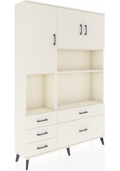 Arges Dolap 8 Raflı 5 Çekmeceli 3 Kapaklı 132x30x195 Aytaşı-a... Aytaşı Arges Dolap 8 Raflı 5 Çekmeceli 3 Kapaklı 132x30x195 Aytaşı-a... Aytaşı