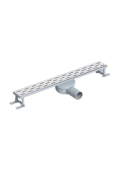 Maxiflow Line Serisi 50 Cm Duş Kanalı Beyaz - Krom