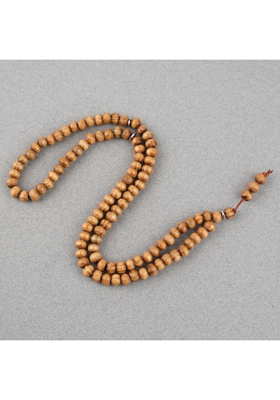 Şimşir Ağacı 99luk Tekerlek Kesim 7x5mm Namaz Tesbihi
