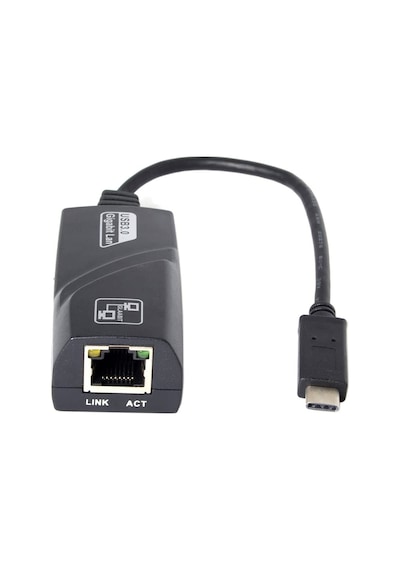 Type-c Usb Rj45 Ethernet Gigabit Çevirici Adaptör Type C Rj45 3.1