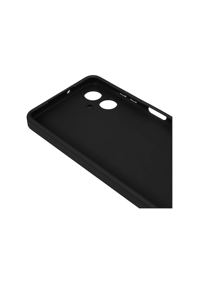 Zore Galaxy A06 Kılıf Nvth Biye Silikon - Siyah