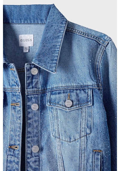 Guess Bayan Ceket W6gn1 4d0971 Kepr Mavi Mavi