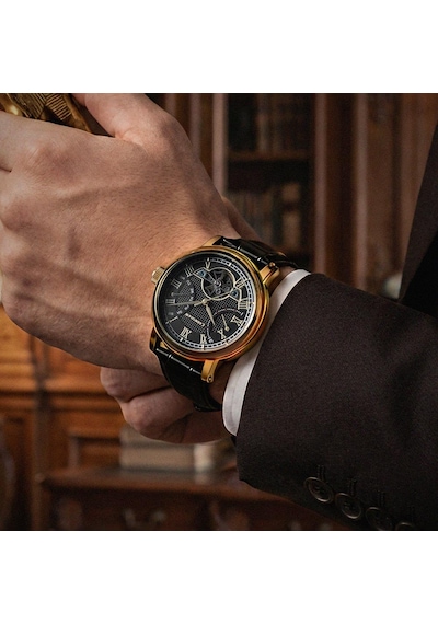 Earnshaw Es-8169-05 Erkek Kol Saati Altın