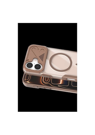 Joko Apple iPhone Uyumlu 16 Zinko Magsafe Kapak - Çöl Titanyum İtdark56215