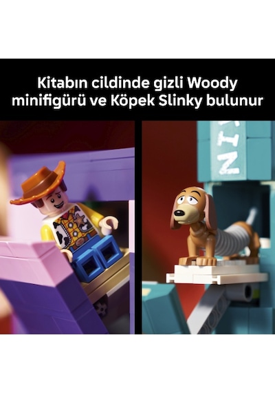 LEGO® Disney ve Pixar Oyuncak Hikayesi Köpek Slinky Kitap Desteği 43301 - Yetişkinler için Sevimli bir Dachshund Köpek Modeli Yapım Seti (1311 Parça) LEGO® Disney ve Pixar Oyuncak Hikayesi Köpek Slinky Kitap Desteği 43301 - Yetişkinler için Sevimli bir Dachshund Köpek Modeli Yapım Seti (1311 Parça)