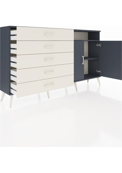 Arges Konsol 2 Raflı 5 Çekmeceli 2 Kapaklı 176x30x99 Antrasit-ant Antrasit-antrasit/aytaşı Arges Konsol 2 Raflı 5 Çekmeceli 2 Kapaklı 176x30x99 Antrasit-ant Antrasit-antrasit/aytaşı