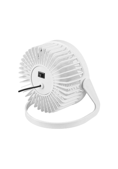 Efn-505 360 Derece Dönüş Taşınabilir Mini Masaüstü Beyaz Usb Fan