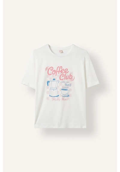 Defacto Baskılı Pötikare Desenli Regular Fit Kısa Kollu 2li Pijama Takımı I8338ax26aupn38 Pembe-pn38