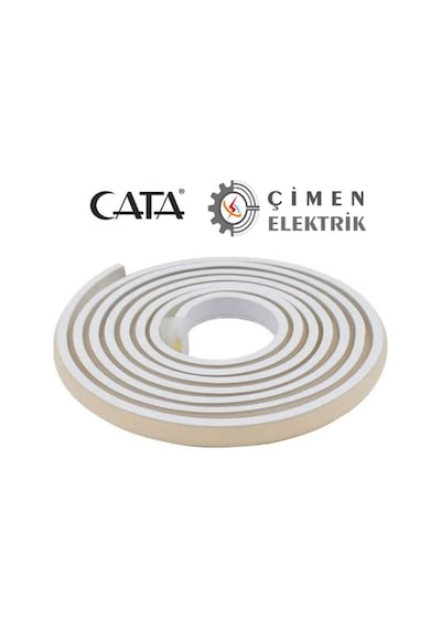 25 Metre Cata Ct 4455 12v Neon Led Hortum Beyaz