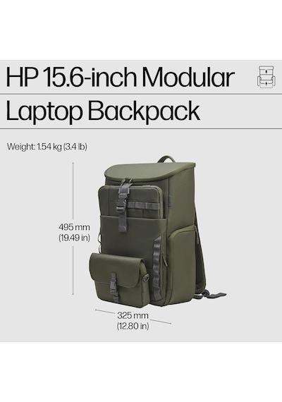 Hp 15.6 Inç Modüler Bilgisayar Sırt Çantası Haki 9j4c1aa Diğer