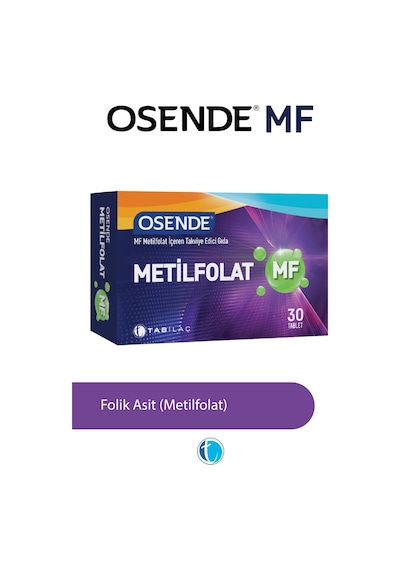 Osende Metilfolat 30 Tablet